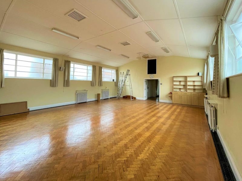 The hall