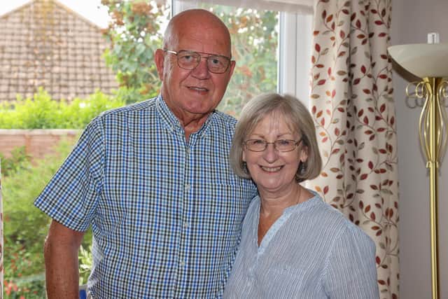 Robert Eggelton was suprised to receive a letter through the post in April 2022 inviting him to receive an MBE from the Queen for his ongoing work with veterans. 



Pictured - Robert Eggelton with wife Joy.



Photos by Alex Shute