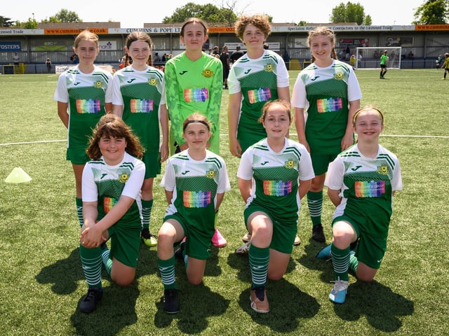 Moneyfields Yellows U11s. Picture: Keith Woodland (030621-109)