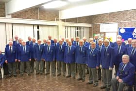 Members of the Solent Male Voice Choir