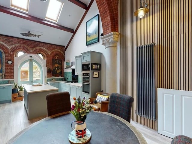 This three-bedroom home in Southsea and former Royal Marines Garrison Church is on the market for £650,000