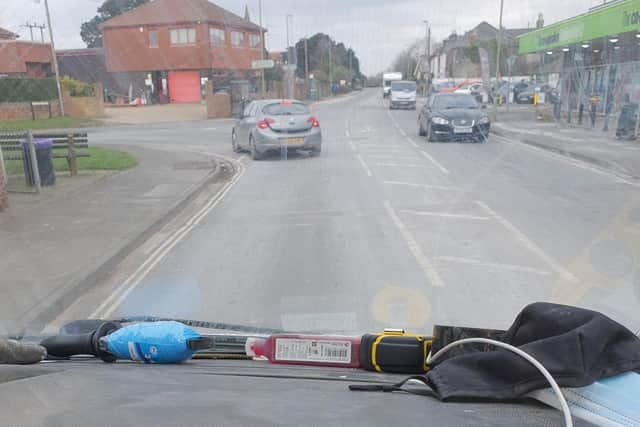 Stolen items were seen in a car on Hayling Island