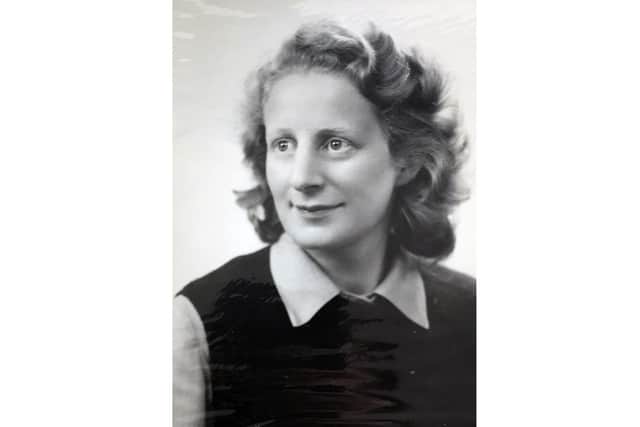 Carrie Pollock when she was younger.