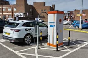 The rapid charger in Stubbington Avenue car park