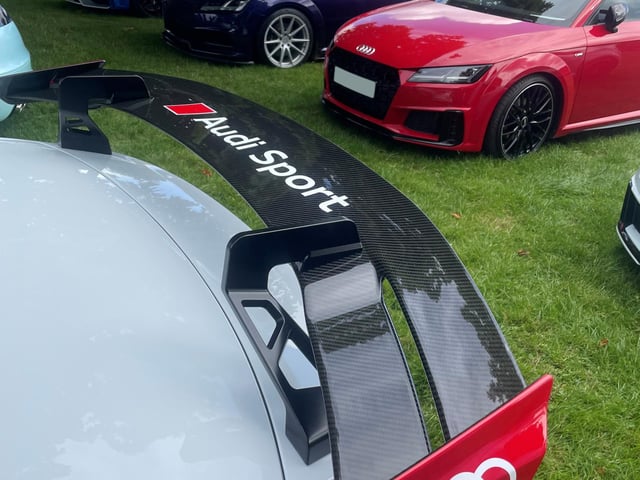 Vehicles on display at Simply Audi