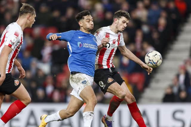 Tyler Walker is yet to score for Pompey since his loan arrival from Coventry. (Photo by Daniel Chesterton/phcimages.com)
