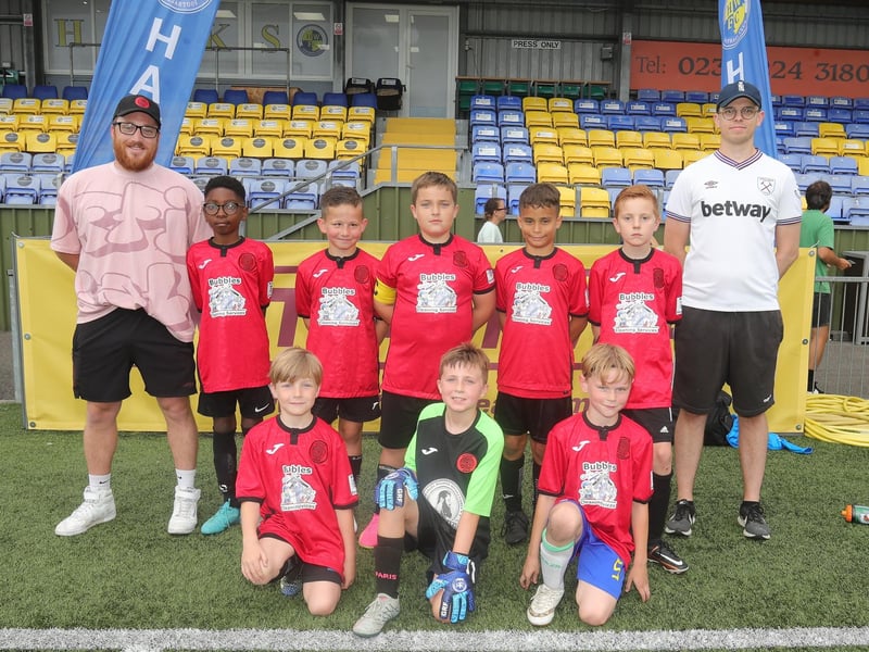Widbrook United Under-9s. Picture by Dave Haines