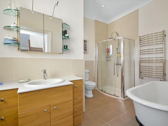 One of the bathrooms at Jasmine Villa