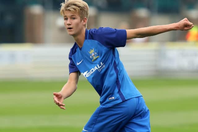 Tommy Leigh in action during his Baffins days. Picture: Chris Moorhouse