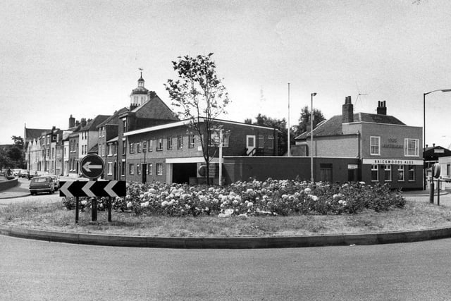 Quay Gate, site off Lombard Street, Old Portsmouth in 1975. The News PP4890