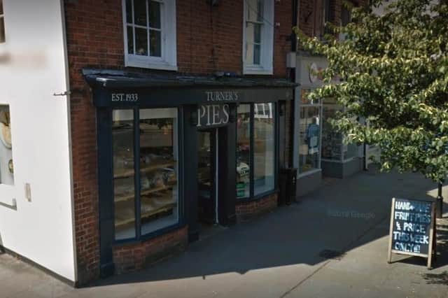 Turner's Pies, in Chichester.