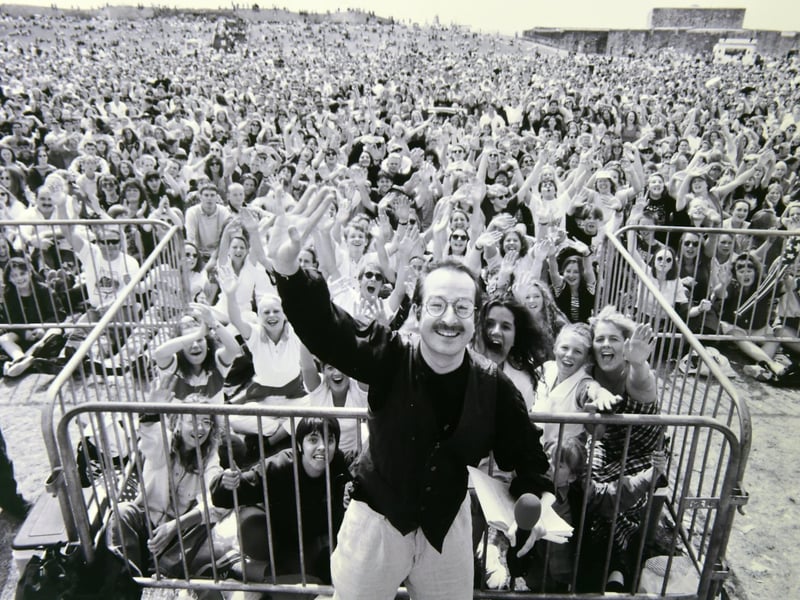 The Radio 1 Roadshow in Southsea, in 1994.
