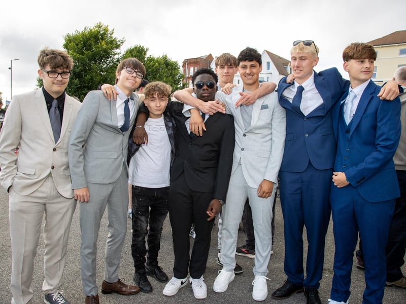 Portsmouth Academy held their prom at the Queens Hotel in Southsea on Wednesday evening.Pictured - Students arriving at their Prom at the Queens Hotel in Southsea