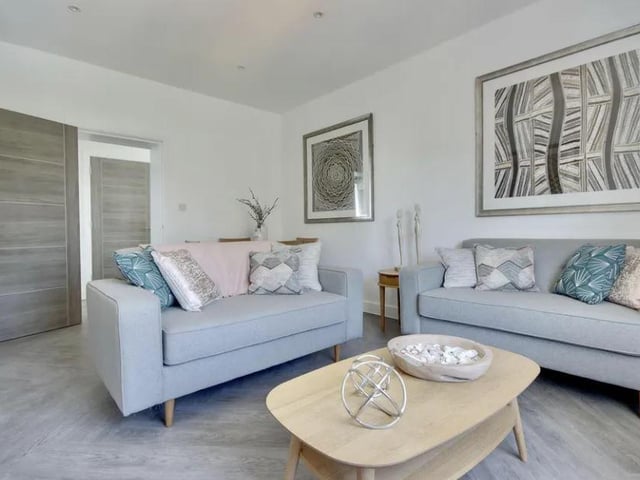 Here is what the living room looks like