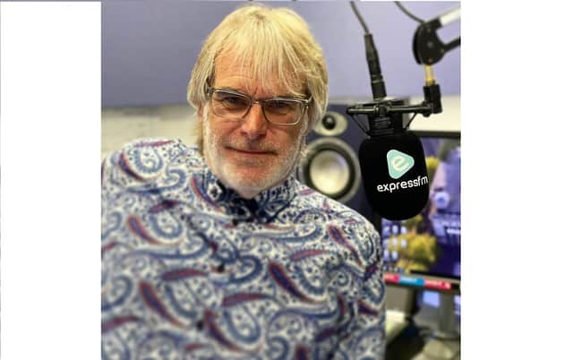 Radio presenter Alex Dyke, whose Bubblegum and Cheese show is moving to Express FM