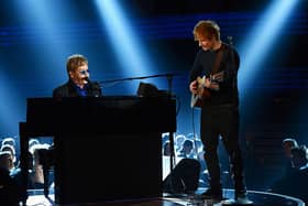 Musicians Elton John and Ed Sheeran will release the festive tune this week.