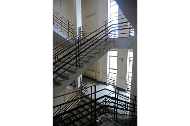 One of the staircases inside Portsdown Main