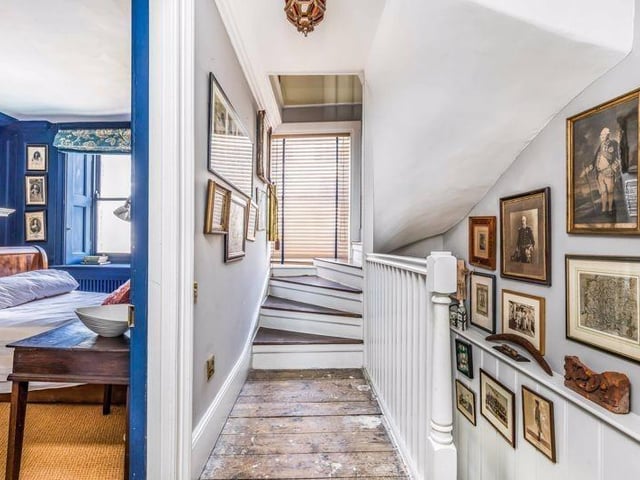 This four bedroom home in Bath Square, Old Portsmouth, is on the market for £3.25m. It is listed on Rightmove by Fry and Kent.
