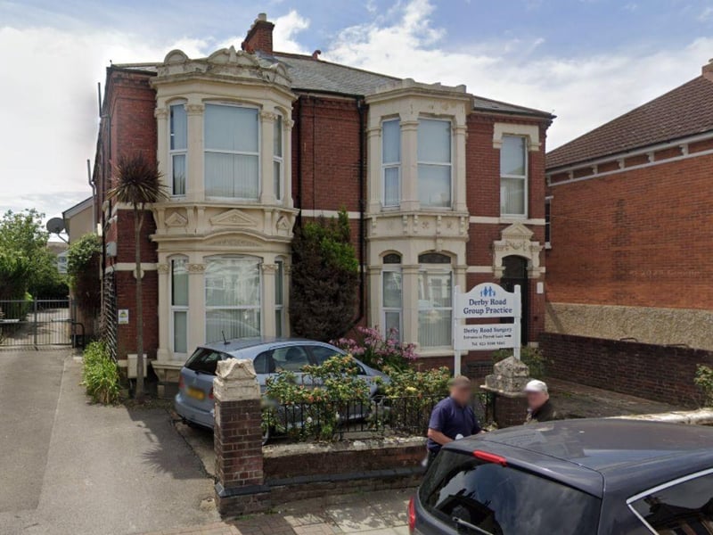 Derby Road Group Practice in North End has a rating of 2.9 from 95 Google reviews.