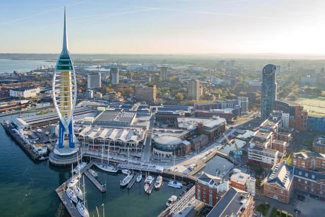 File photo of Gunwharf Quays.