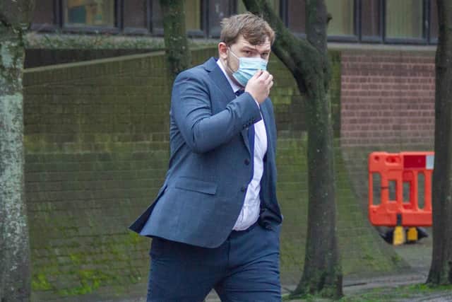 Ben Green, 23, of Aintree Drive, Waterlooville, at Portsmouth Crown Court on February 1, 2021.