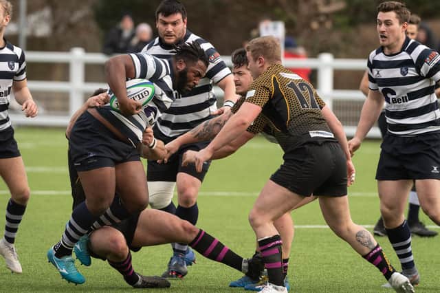 Havant RFC players have been told to not share water bottles and to refrain from handshakes. Picture: Keith Woodland