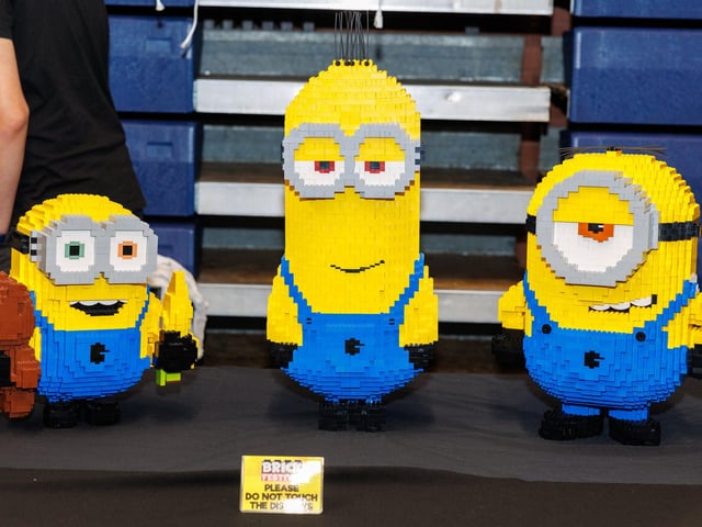 Cheeky Minions steal the show at The Portsmouth Brick Festival  Picture:Marcin Jedrysiak