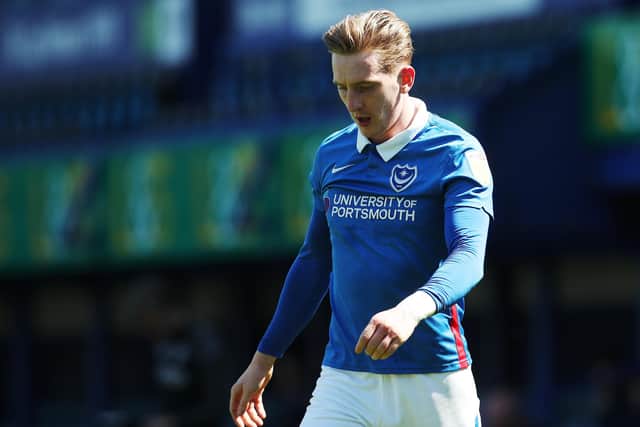 Pompey winger Ronan Curtis