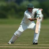 Cricket being played on Farlington Playing Fields
Picture: Chris Moorhouse (jpns 100623-48)