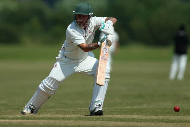 Cricket being played on Farlington Playing Fields
Picture: Chris Moorhouse (jpns 100623-48)