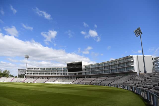 A view of the Hilton Hotel at The Ageas Bowl. The hotel's presence may help the stadium to host England international matches later this summer. Photo by Alex Davidson/Getty Images