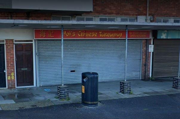 Hoi's Chinese Takeaway in Nobes Avenue, Gosport, received a three rating on March 10, according to the Food Standards Agency website.