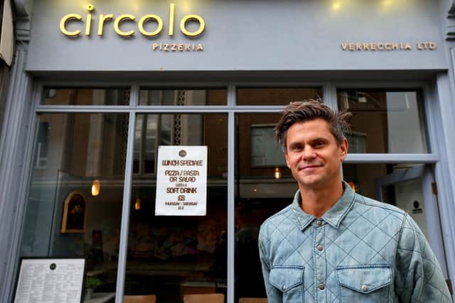 Gianni Shipp celebrates ten years in business at Circolo in Osborne Road, Southsea
Picture: Chris Moorhouse