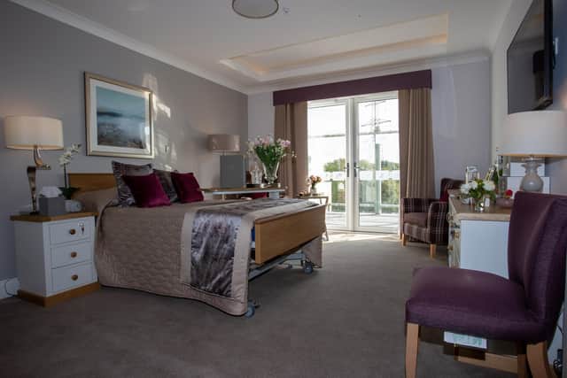 One of the en-suite bedrooms at Florence Court. Photos by Alex Shute.