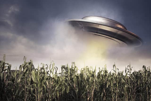 Police have revealed what caused the 'alien' glow in the sky above Havant