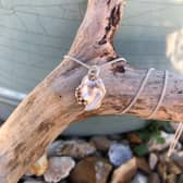 One of the many items for sale on BuyIndie - a handmade recycled necklace by Gill Rose.