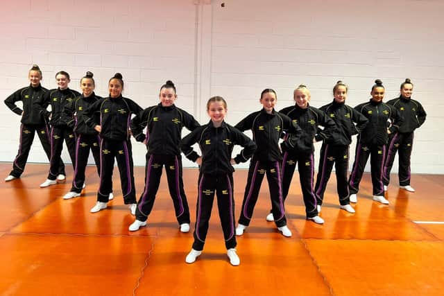 From left - Kacey Arkley, Maya Trickett, Madeline Rigby, Immie Hamid, Cloe Travers, Evie Mae Sangster, Chloe Mackie, Amiee Dalgleish, Kiera Buick, Harmony Hamid and Freya Meachen
