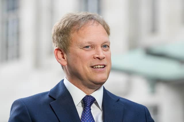 Defence secretary Grant Shapps said the Royal Navy is still a worldwide force after announcing the provisional plans for Carrier Strike Group 2025. Picture: Maja Smiejkowska/PA Wire