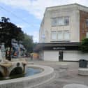 The vacant unit on the corner of Commercial Road and Arundel Street in Portsmouth is earmarked to host the city's first branch of Wendy's, with separate plans for housing above . Credit: JKR Restaurant