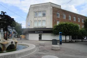 The vacant unit on the corner of Commercial Road and Arundel Street in Portsmouth is earmarked to host the city's first branch of Wendy's, with separate plans for housing above . Credit: JKR Restaurant
