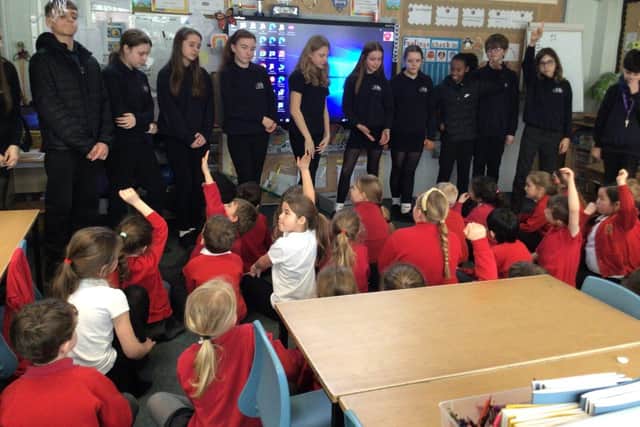 GoBeyond Stars Share at Primary School! Inspiring Younger Minds