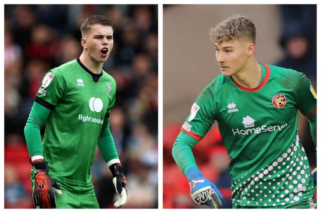 Josh Griffiths and Carl Rushworth have both been linked with a move to Pompey.