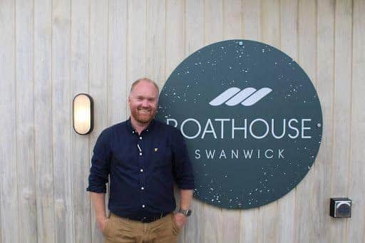 Gareth Edwards of Boathouse Swanwick