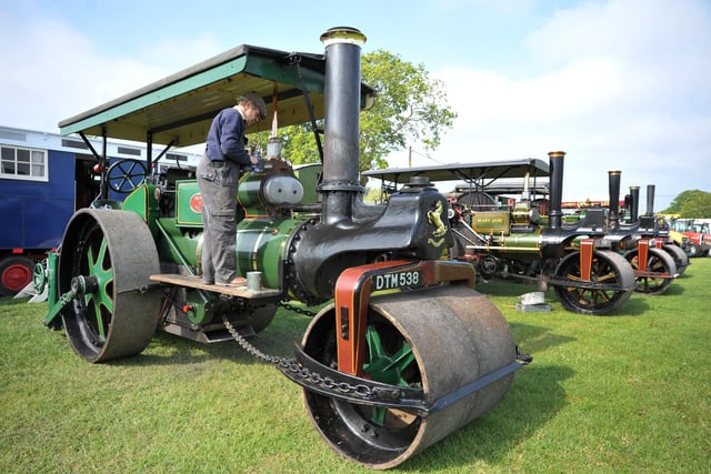 A marvellous collection of steam engines.