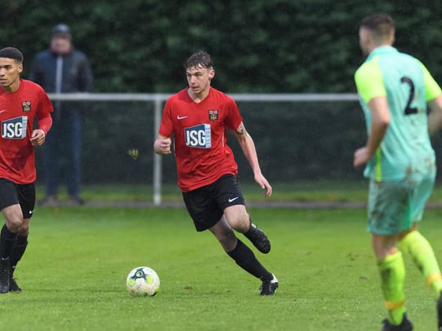 Archie Willcox, seen here in action for Fareham Town, has  joined Gosport Borough. Picture: Keith Woodland