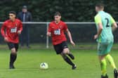 Archie Willcox, seen here in action for Fareham Town, has  joined Gosport Borough. Picture: Keith Woodland