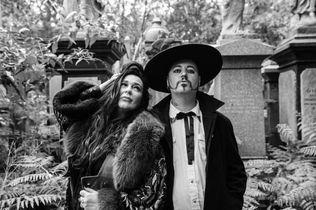 Tomi Rae Brown and Paul-Ronney Angel. Picture by Josie Beth-Davies