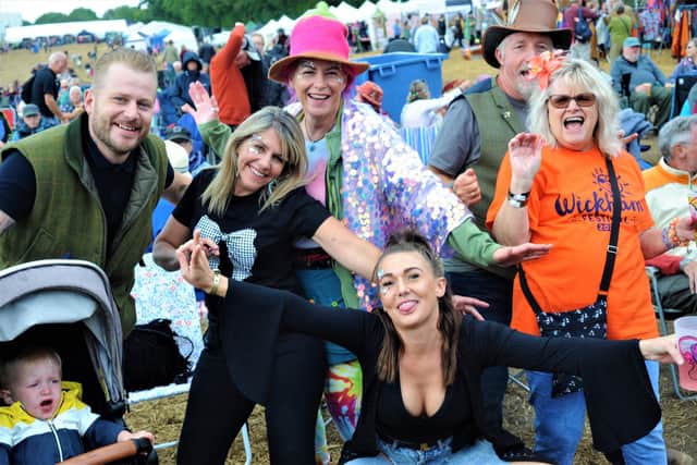 Crowds at the Wickham Festival 2021. Picture by Paul Windsor. 