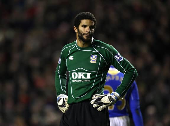 Pompey legend David James is one of just five keepers to make 100 appearances in the last 38 years. Now he has been joined by Craig MacGillivray. Picture: John Walton