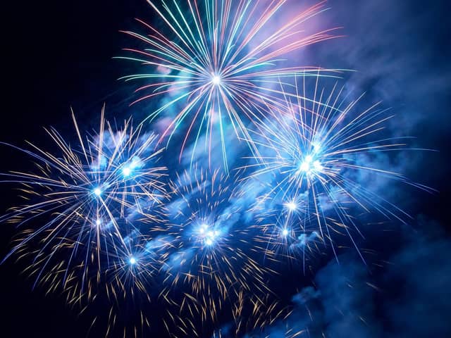 The fireworks display at Alexandra Park is due to take place tomorrow.